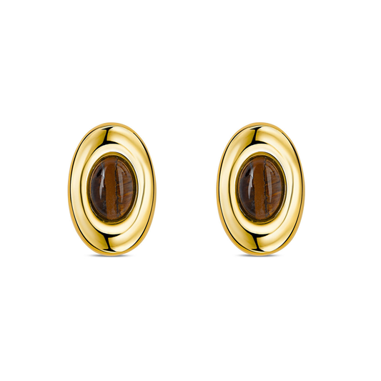 Ayla | Forgyldt Rustfrit Stål Øreringe