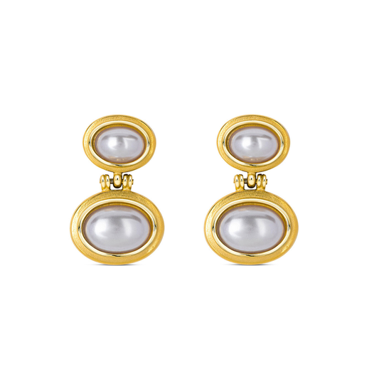 Elyra | Forgyldt Rustfrit Stål Øreringe