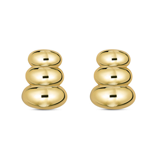 Véline | Forgyldte Øreringe i Rustfrit Stål