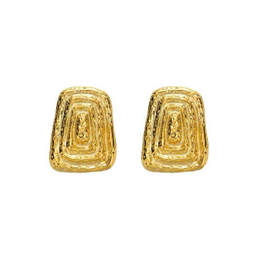 Azura | Forgylt Rustfrit Stål Øreringe