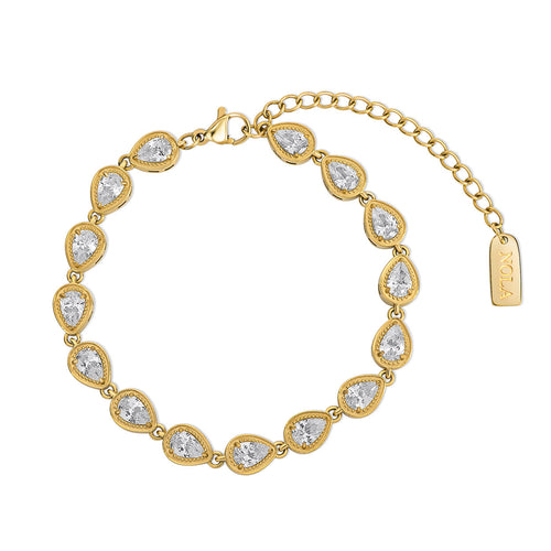 Nordlys | Forgyldt Rustfrit Stål Armbånd