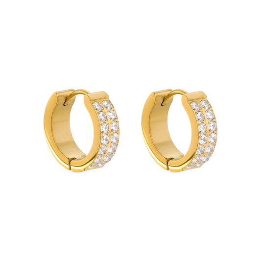 Novae | Forgyldte Øreringe