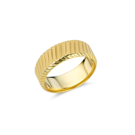 Ayla | Forgyldt Rustfrit Stål Ring