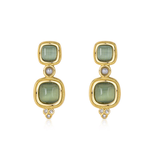 Sera | Forgyldte Øreringe i Rustfrit Stål