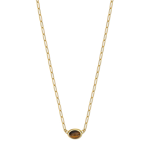 Aurora | Forgyldt Rustfrit Stål Halskæde