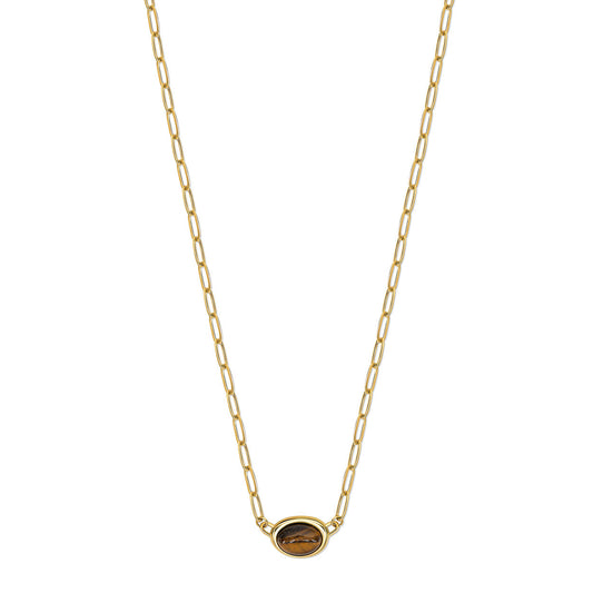 Aurora | Forgyldt Rustfrit Stål Halskæde