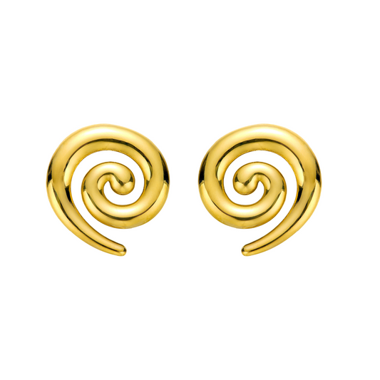 Lumi | Guldforgyldte Øreringe