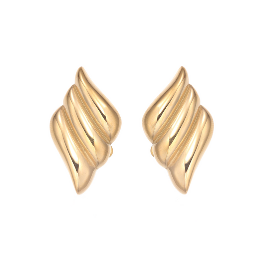 Amara | Forgyldt Rustfrit Stål Øreringe