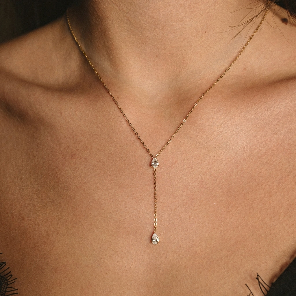 Mira | Forgyldt Rustfrit Stål Halskæde