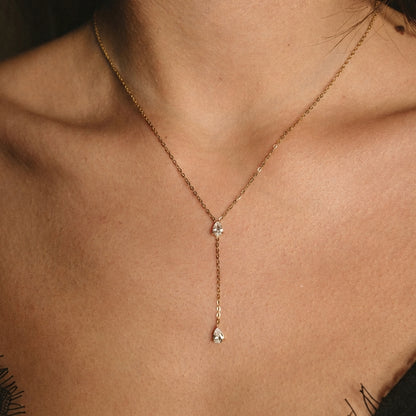 Mira | Forgyldt Rustfrit Stål Halskæde